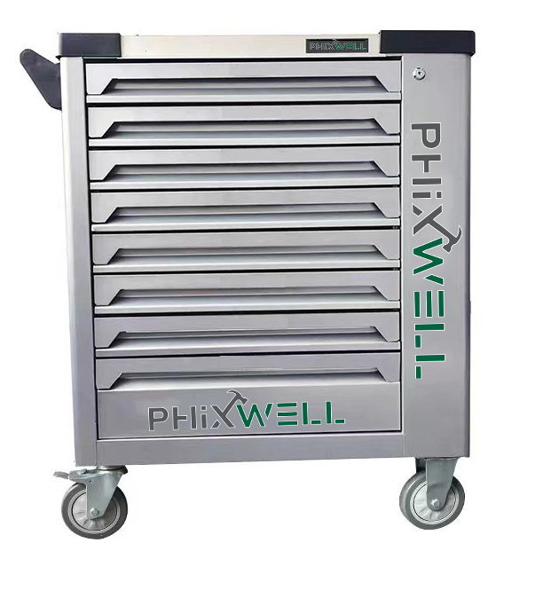 719513 PHIXWELL Шкаф для инструментов с 8 ящиками