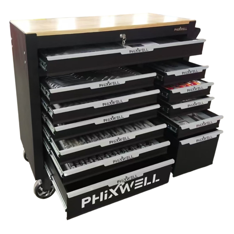 719515 PHIXWELL Шкаф для инструментов с 12 ящиками