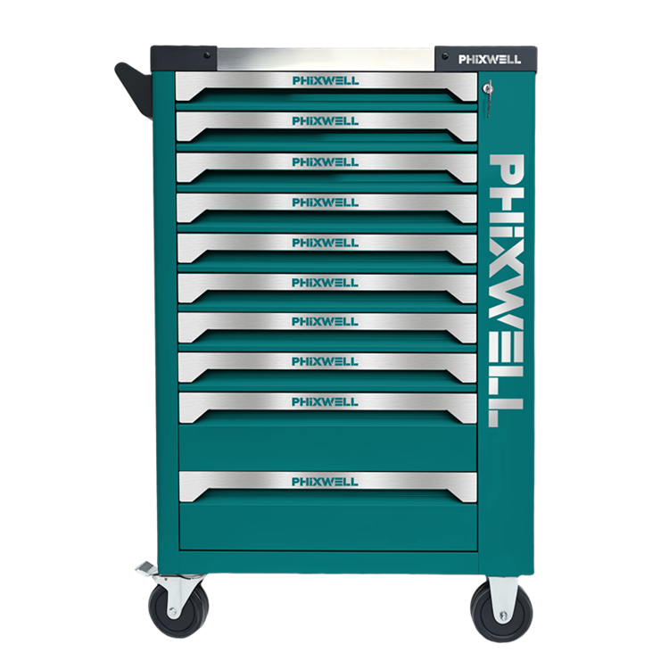 719525 PHIXWELL Шкаф для инструментов с 10 ящиками