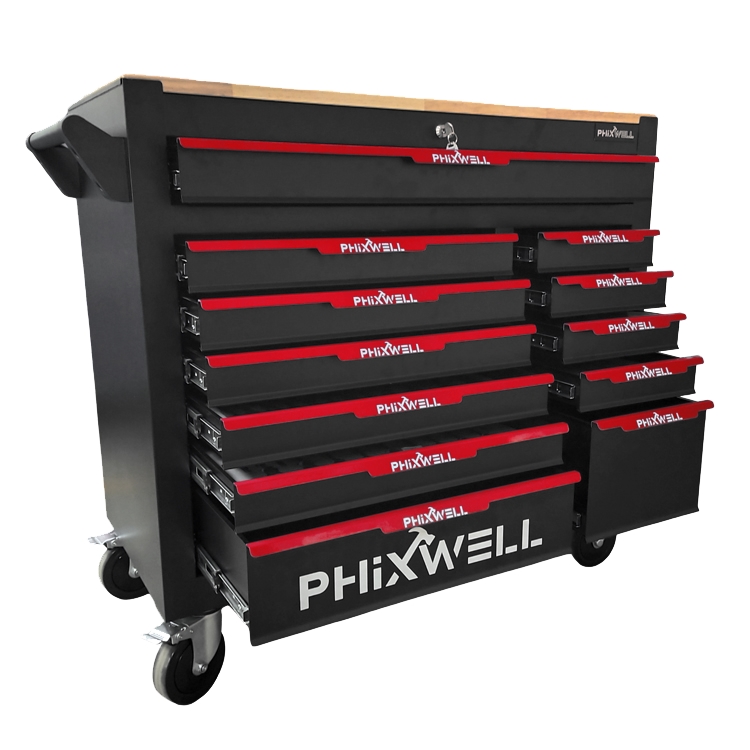 719515 PHIXWELL Шкаф для инструментов с 12 ящиками